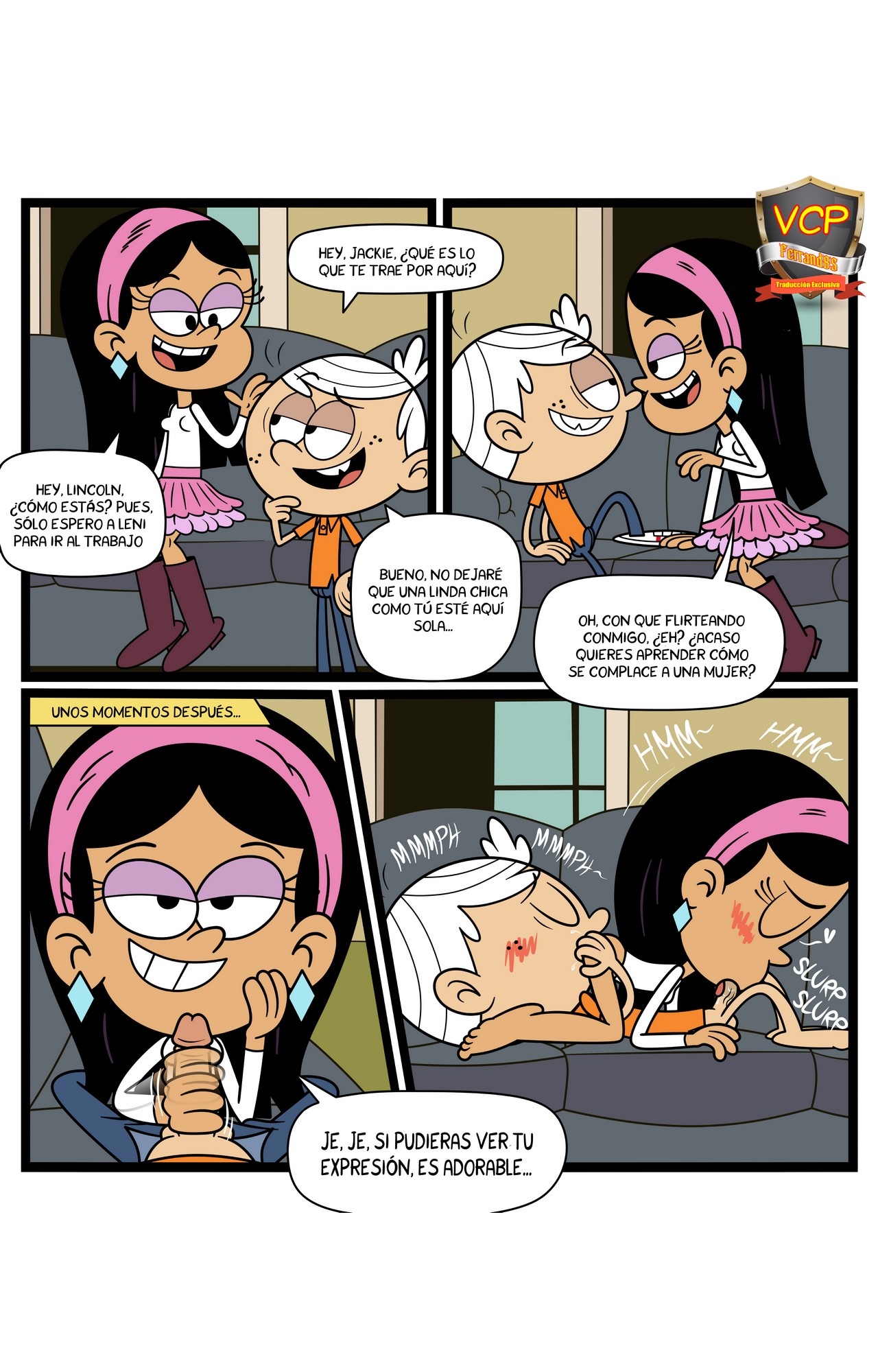 Lincoln and Jackie in a private moment