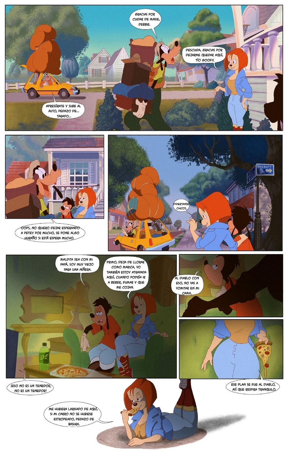 A GOOFY Porno