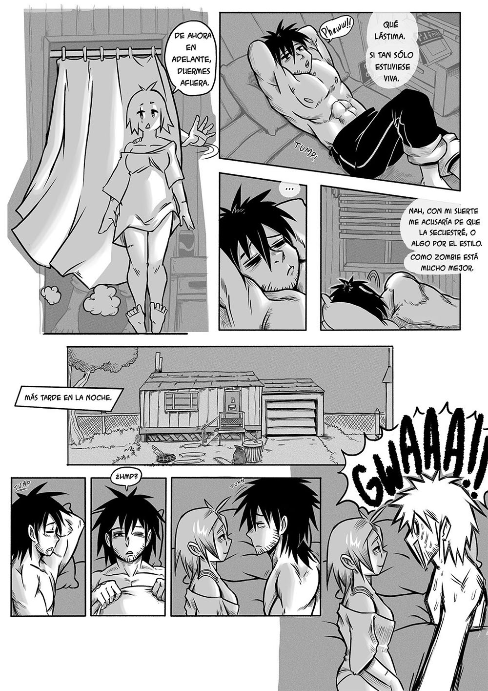 A ZOMBIE fell for me?