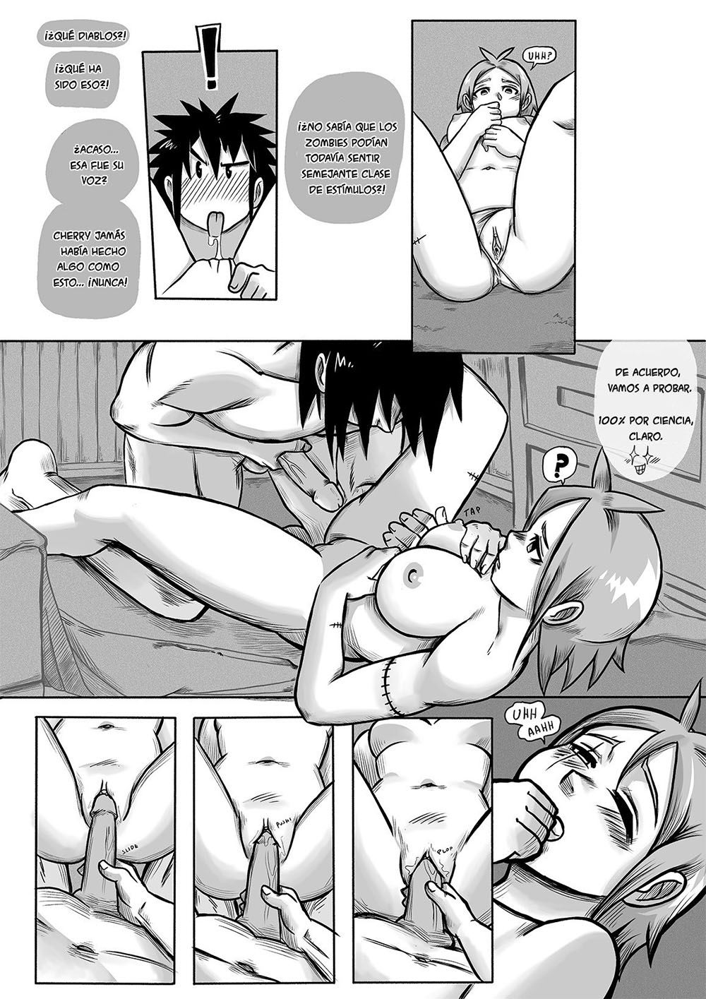 A ZOMBIE fell for me?