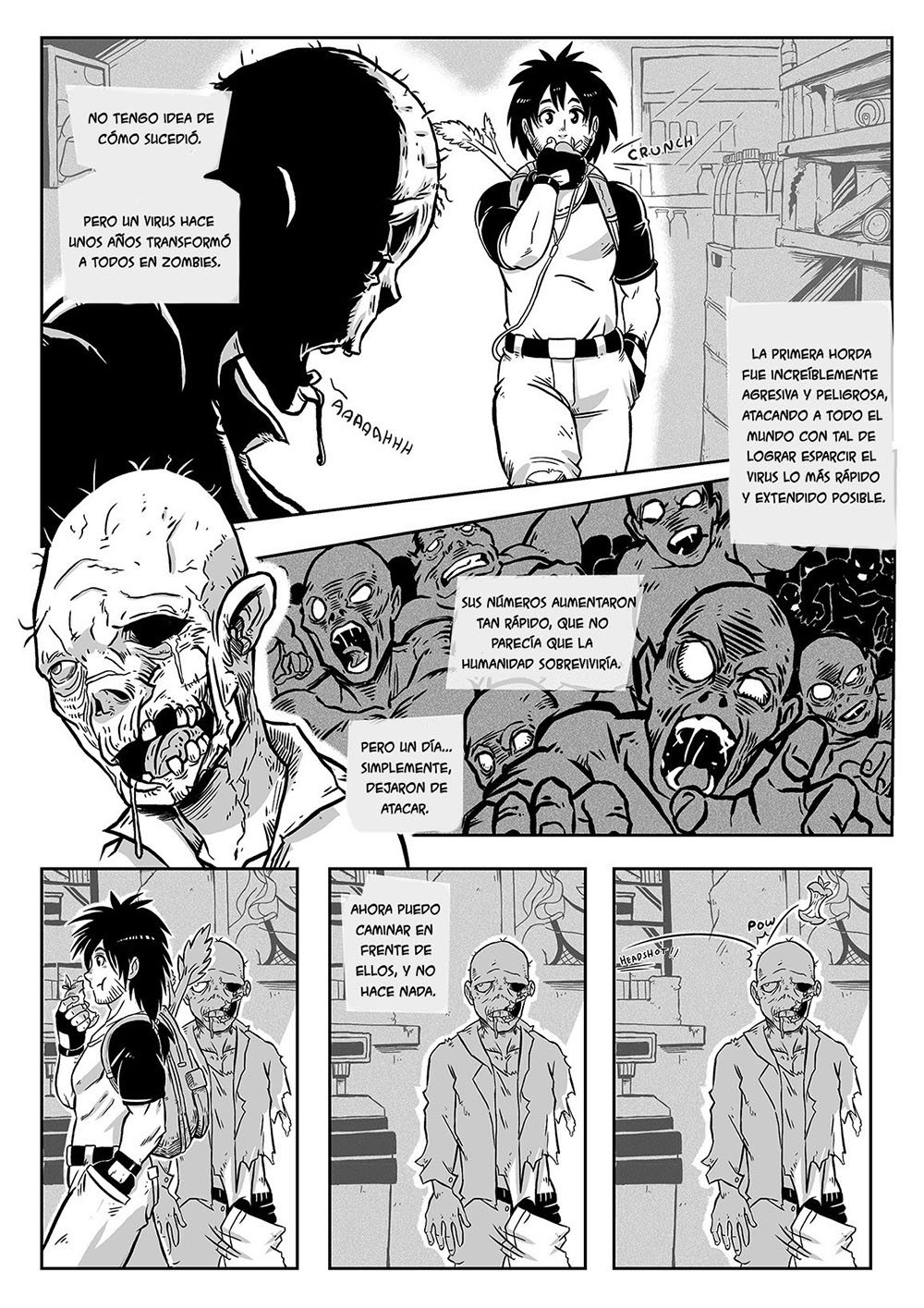 A ZOMBIE fell for me?