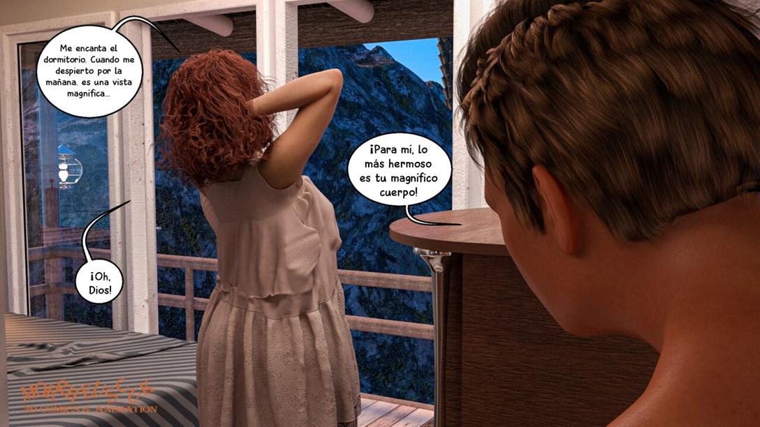 AMANDA and JUSTIN on Holiday