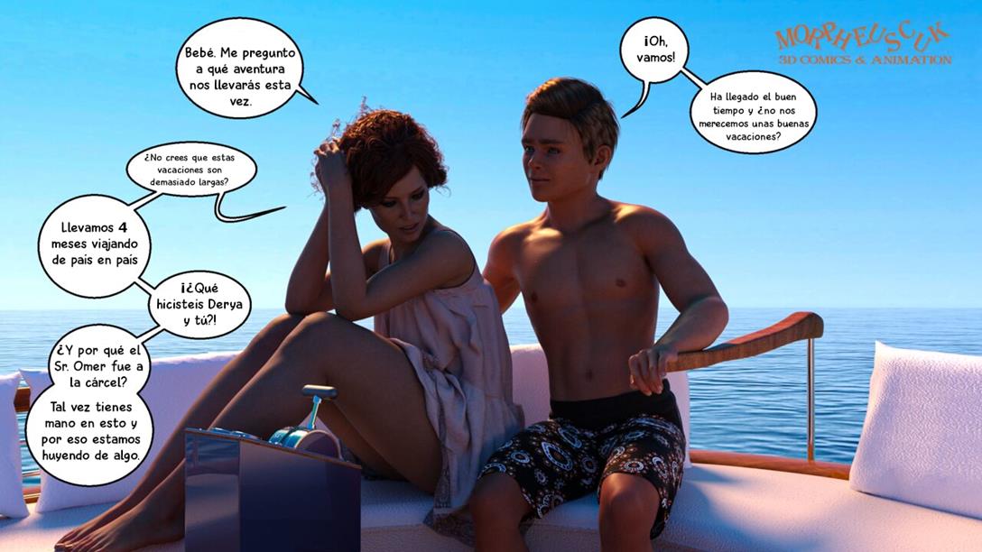 AMANDA and JUSTIN on Holiday