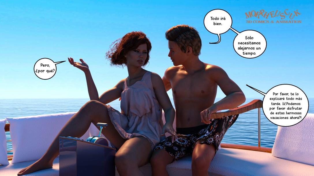 AMANDA and JUSTIN on Holiday