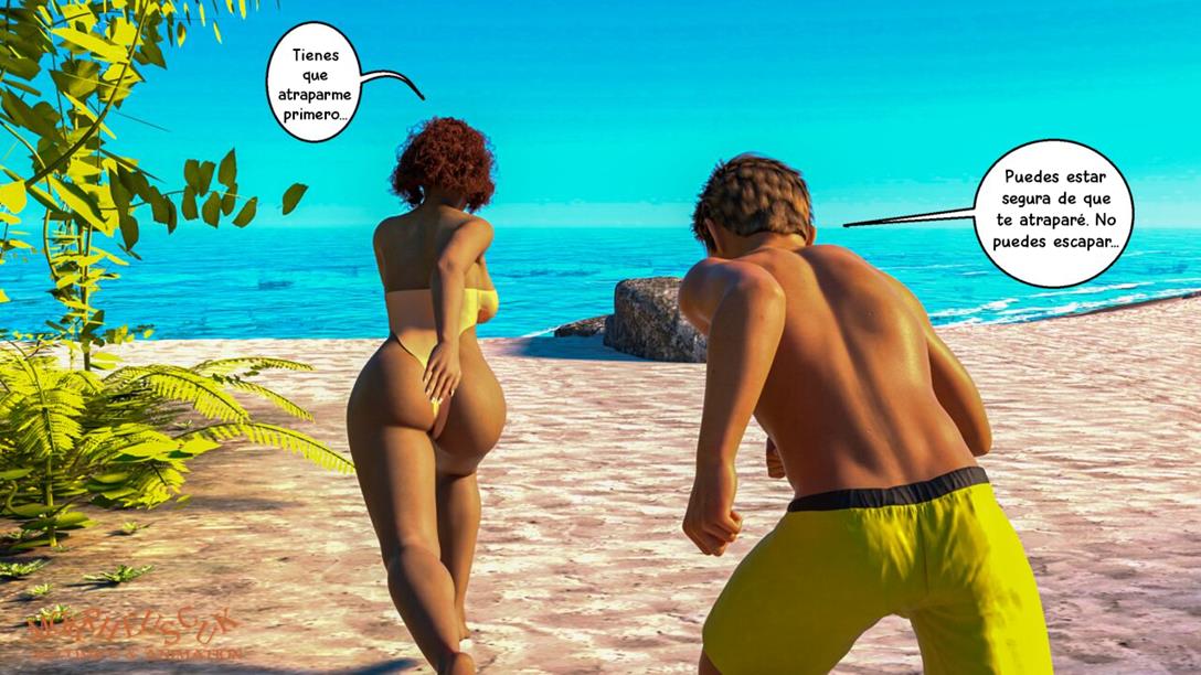 AMANDA and JUSTIN on Holiday