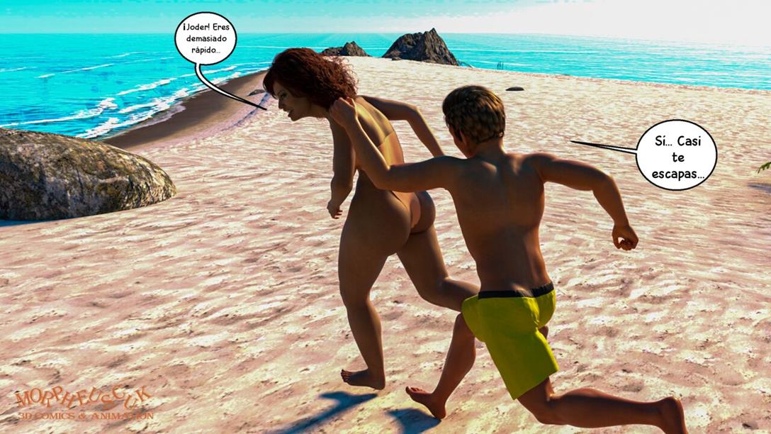 AMANDA and JUSTIN on Holiday