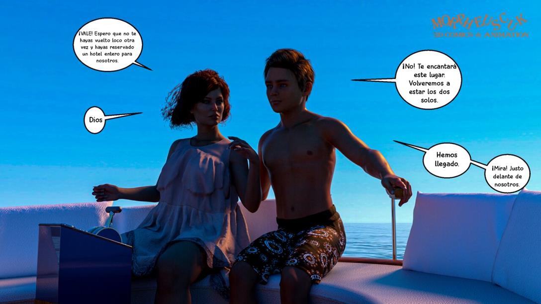 AMANDA and JUSTIN on Holiday
