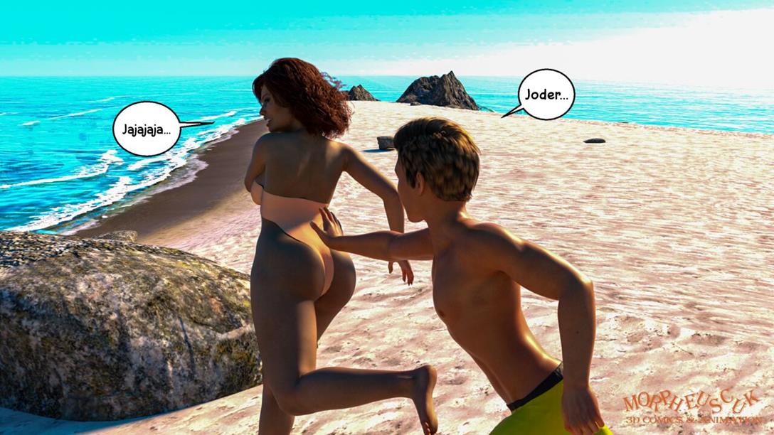 AMANDA and JUSTIN on Holiday