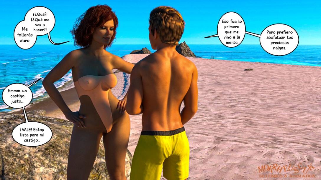AMANDA and JUSTIN on Holiday