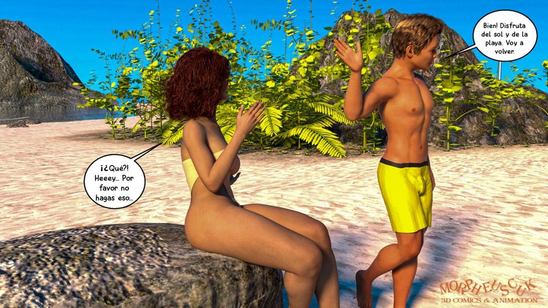 AMANDA and JUSTIN on Holiday