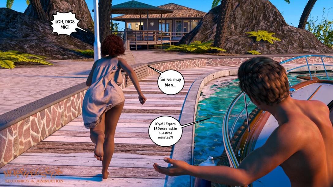 AMANDA and JUSTIN on Holiday