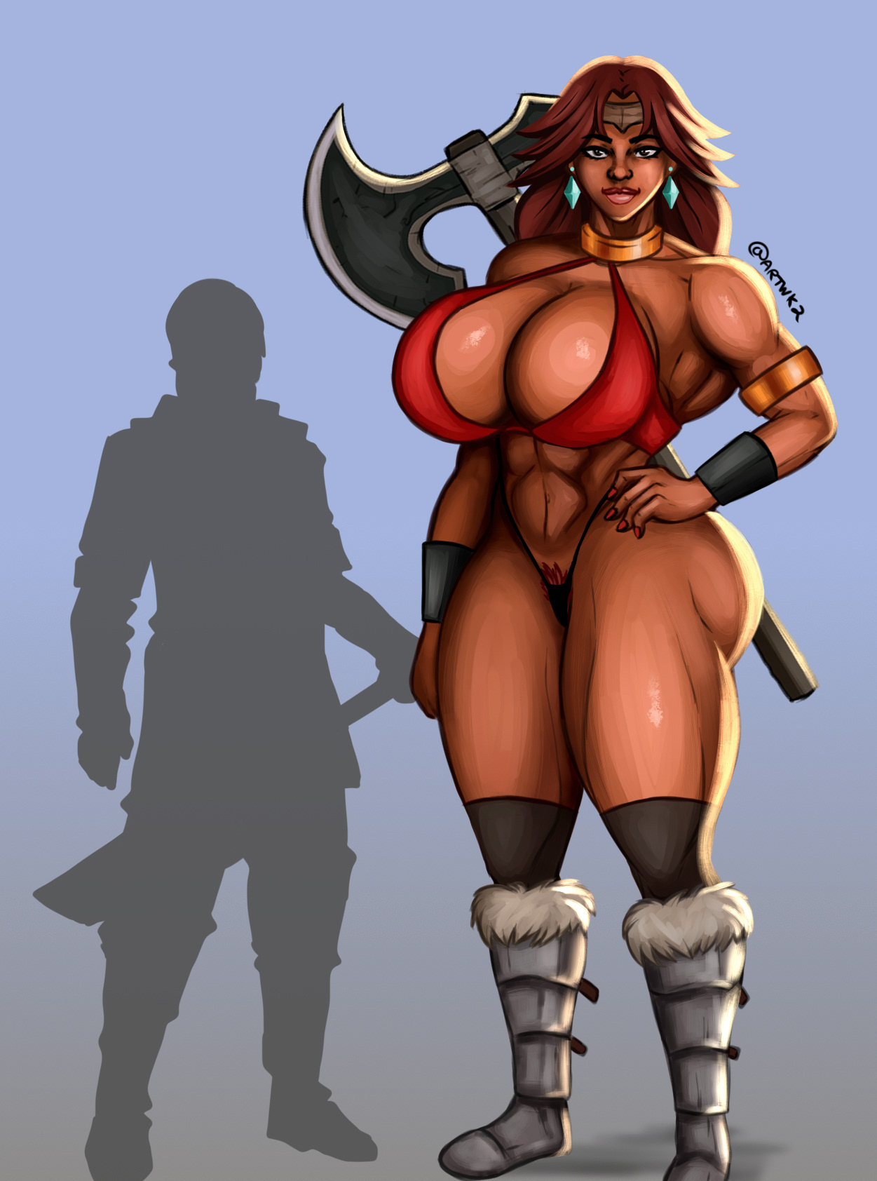 AMAZON Warrior Hero Slut