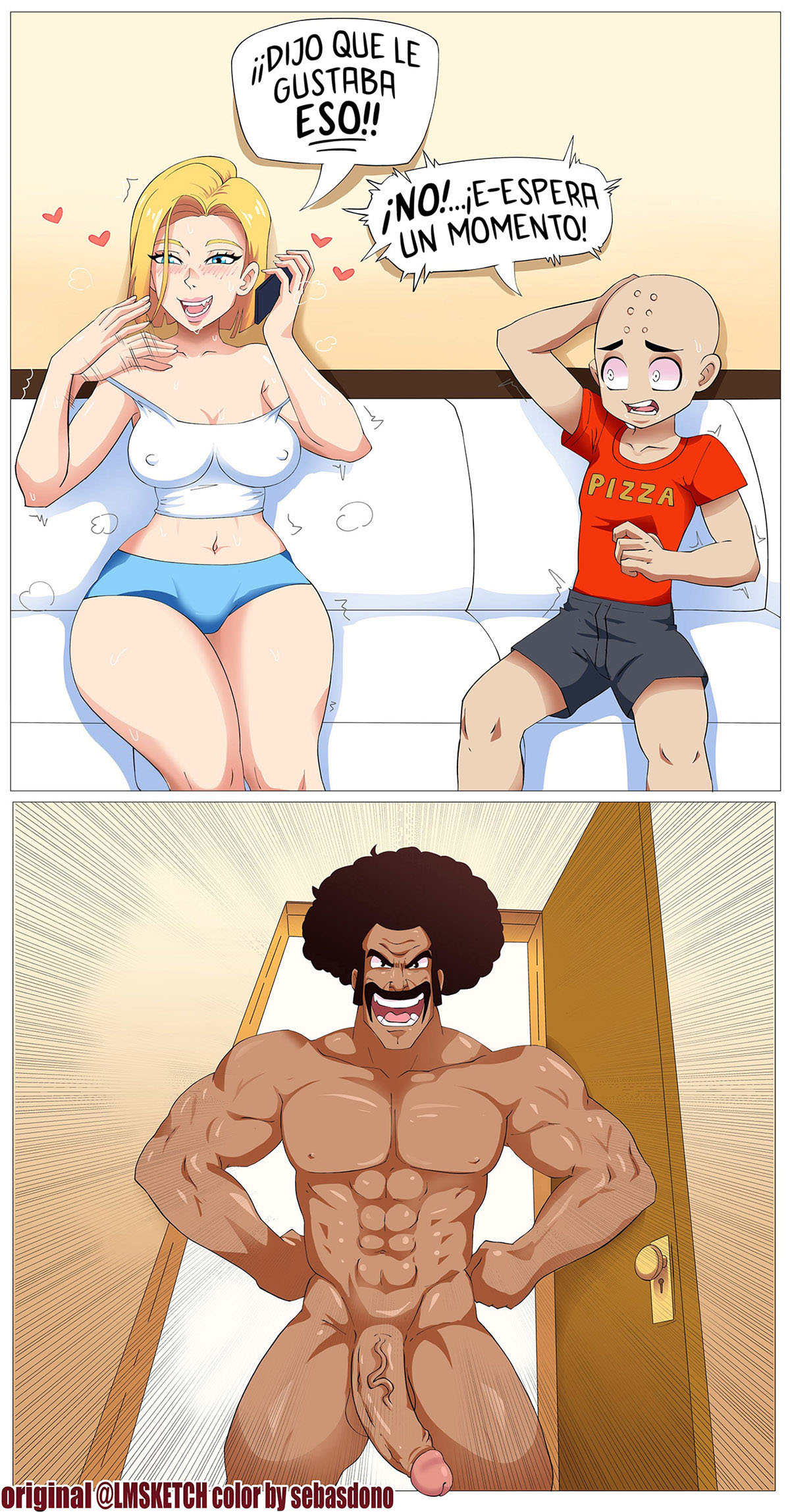ANDROID 18 NTR Comic
