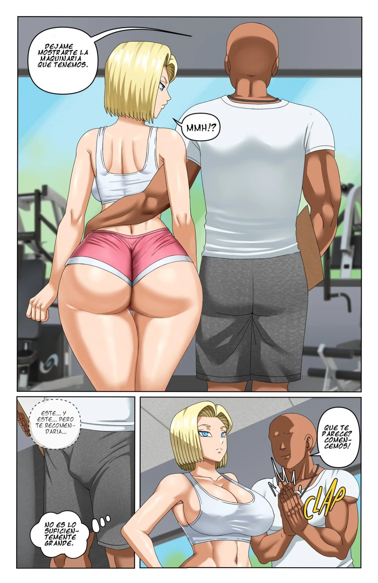 ANDROID 18 NTR parte 3