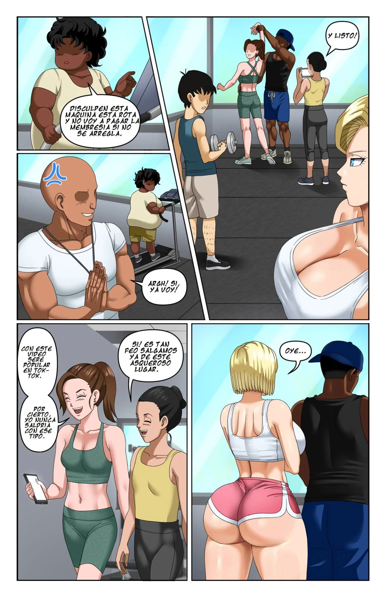 ANDROID 18 NTR parte 3
