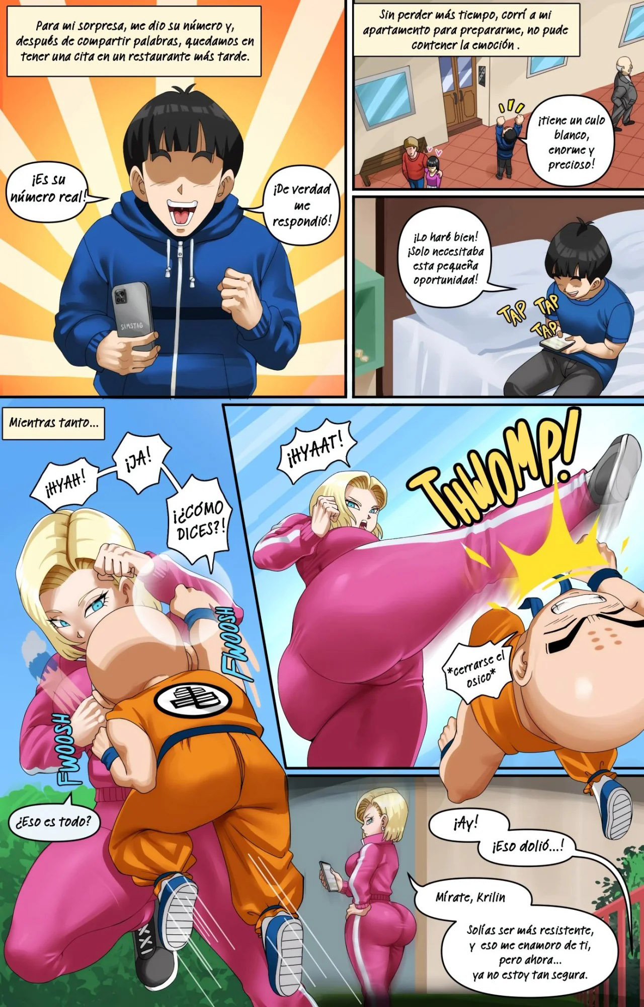 ANDROID 18 NTR parte 5