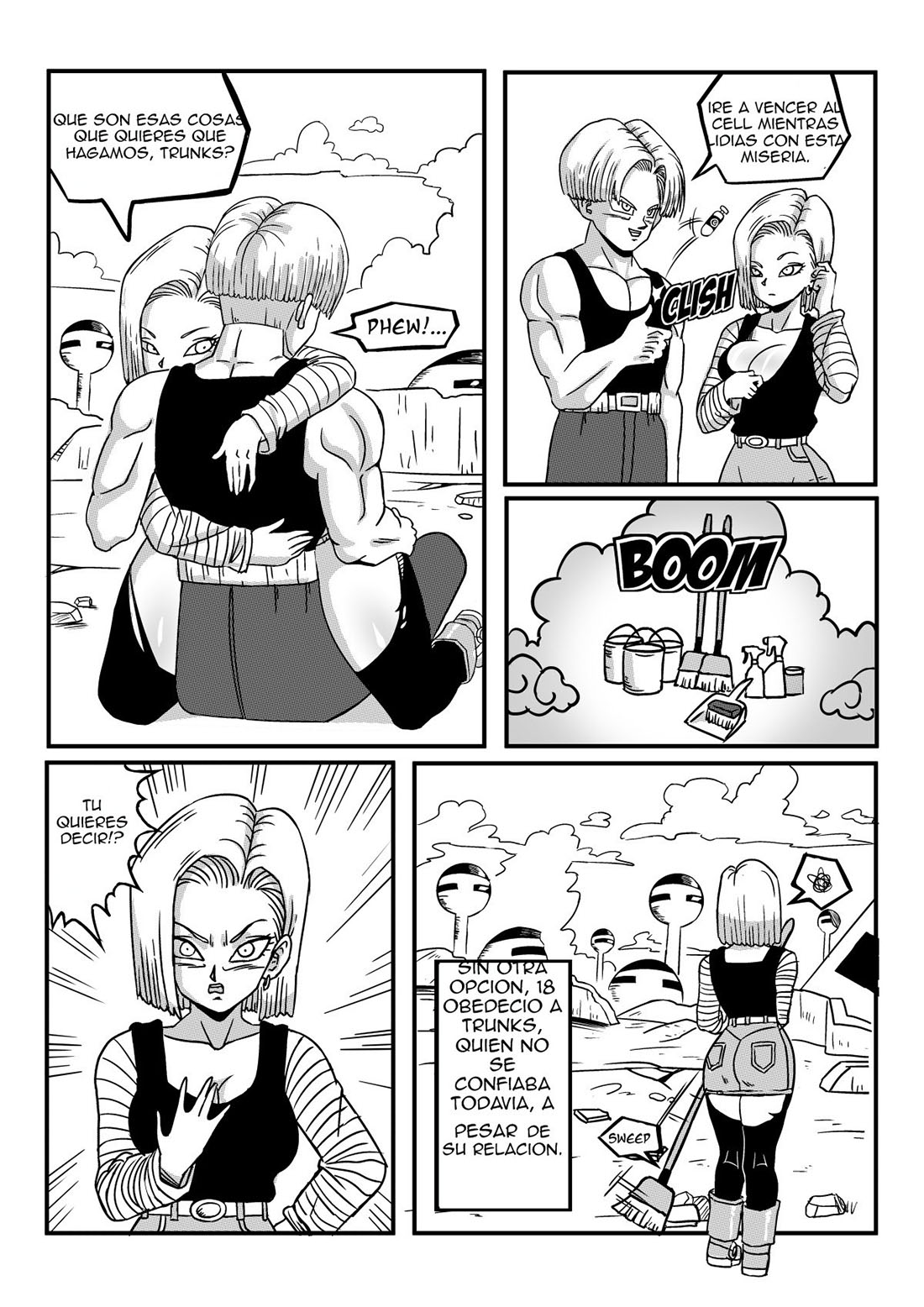 ANDROID 18 Stays in the FUTURE