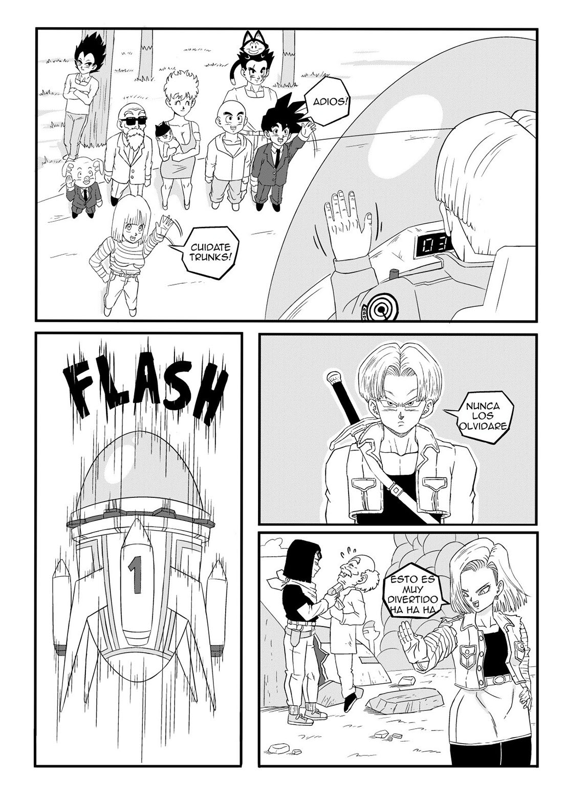 ANDROID 18 Stays in the FUTURE
