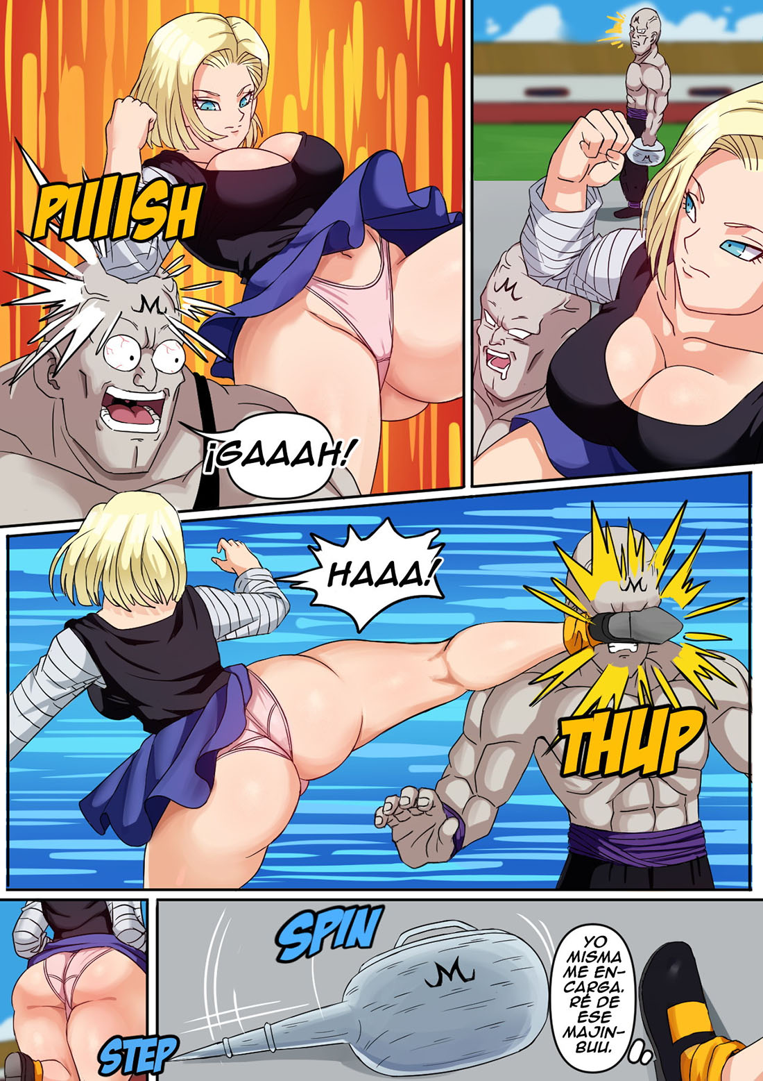 ANDROID 18 y GOHAN parte 1