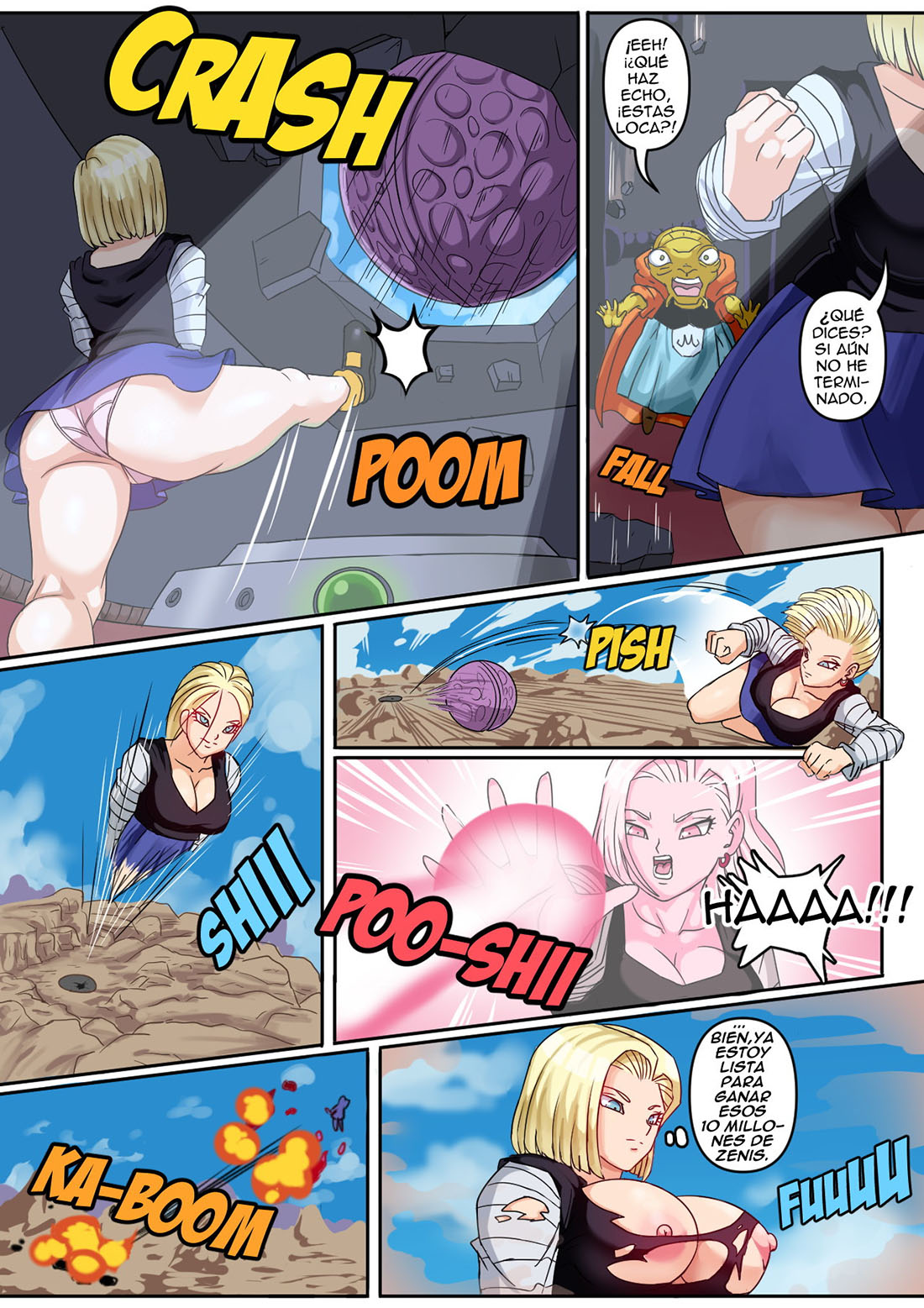 ANDROID 18 y GOHAN parte 1