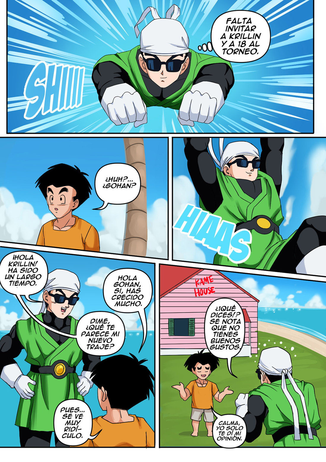 ANDROID 18 y GOHAN parte 1