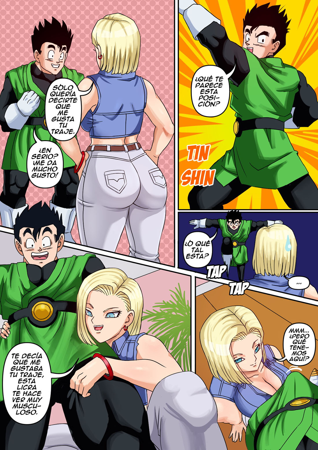 ANDROID 18 y GOHAN parte 1
