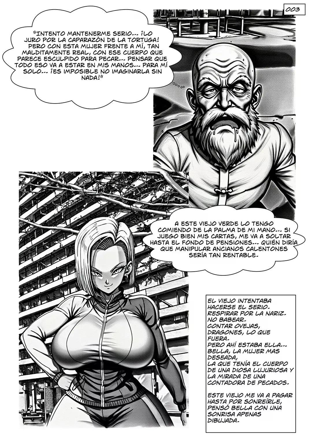 ANDROIDE 18 x Maestro ROSHI