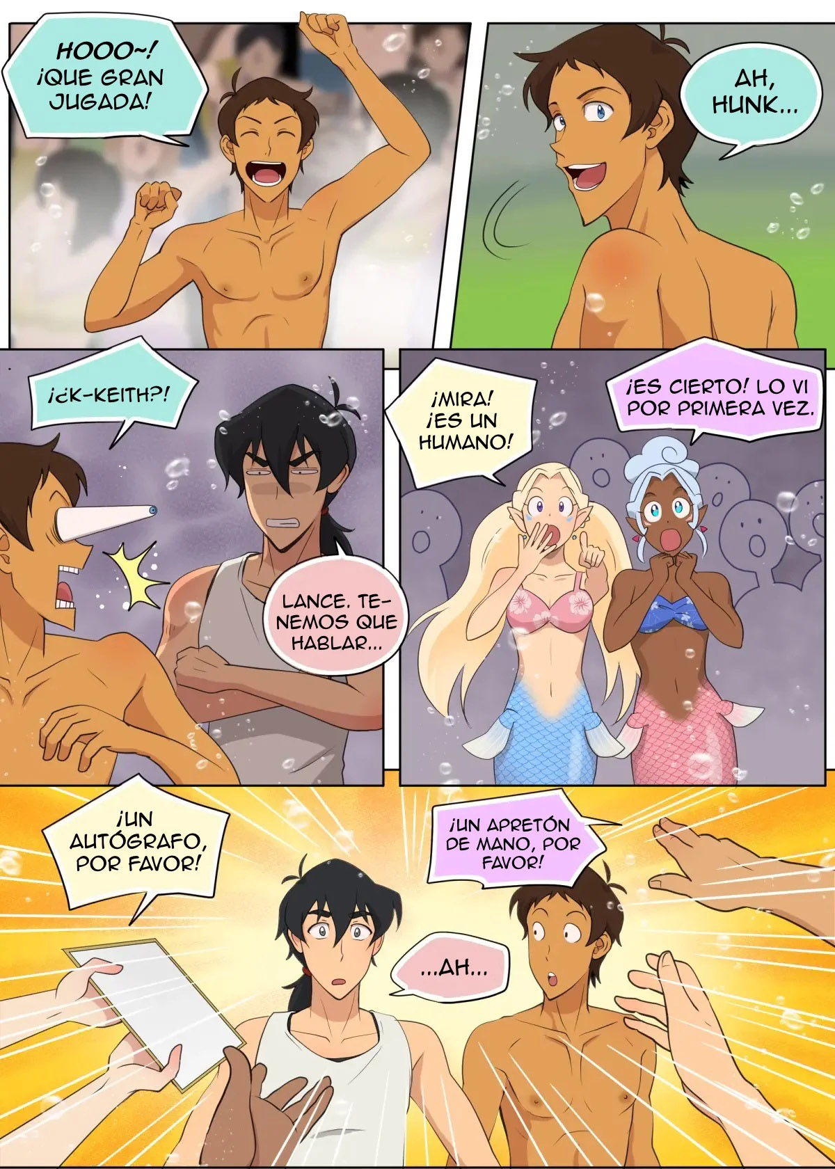 As Wet as a MERMAN