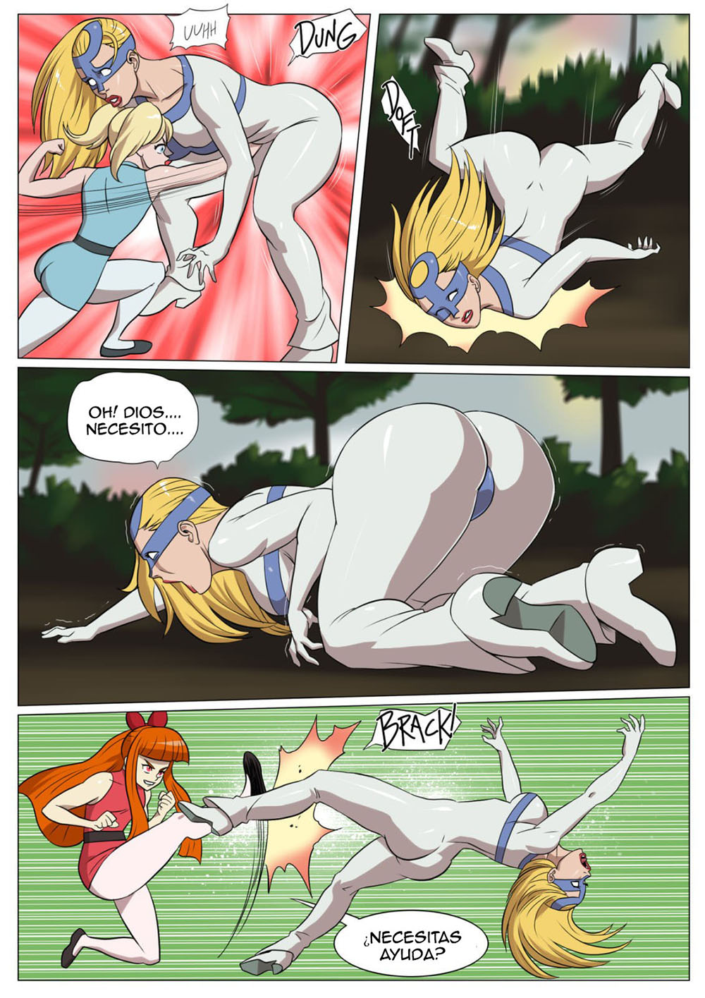 Badass POWERPUFF GIRLS vs FENME FATALE parte 2