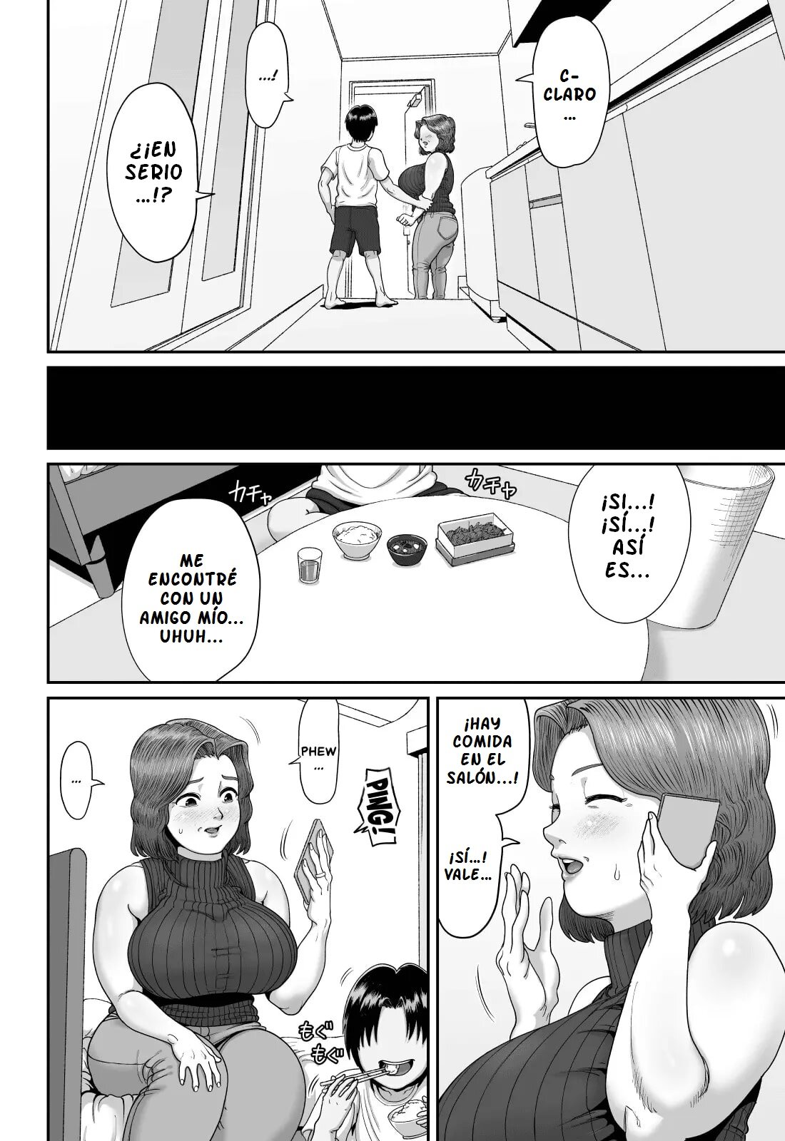 BAKUNYUU HITOZUMA Jukujo no Ecchi na Osusowake