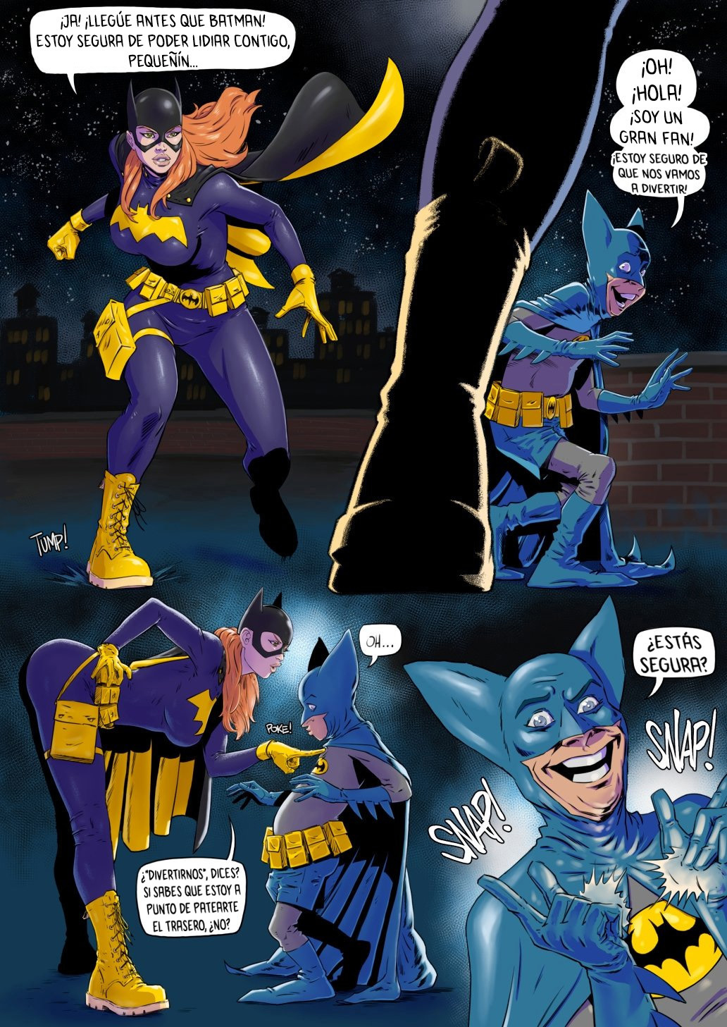 BAT GIRL vs BAT MITE