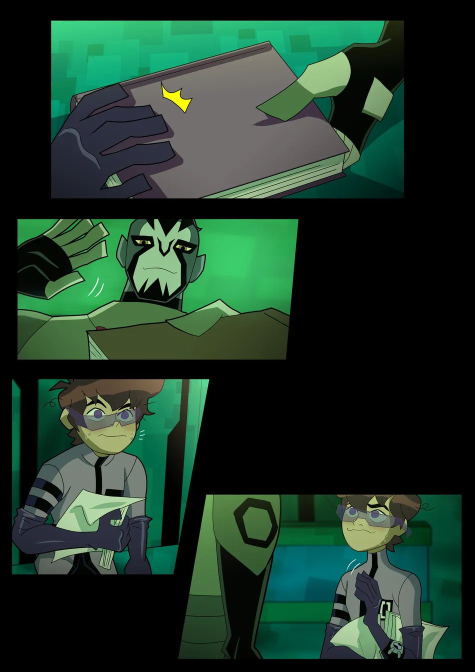 Benzarro Comic – BEN10 x ROOK
