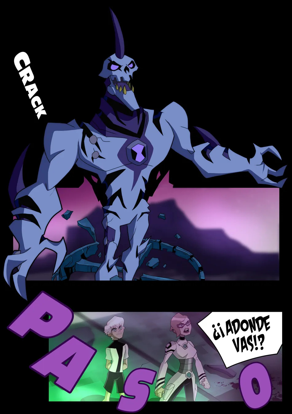 Benzarro Comic – BEN10 x ROOK