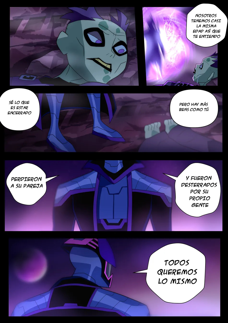 Benzarro Comic – BEN10 x ROOK