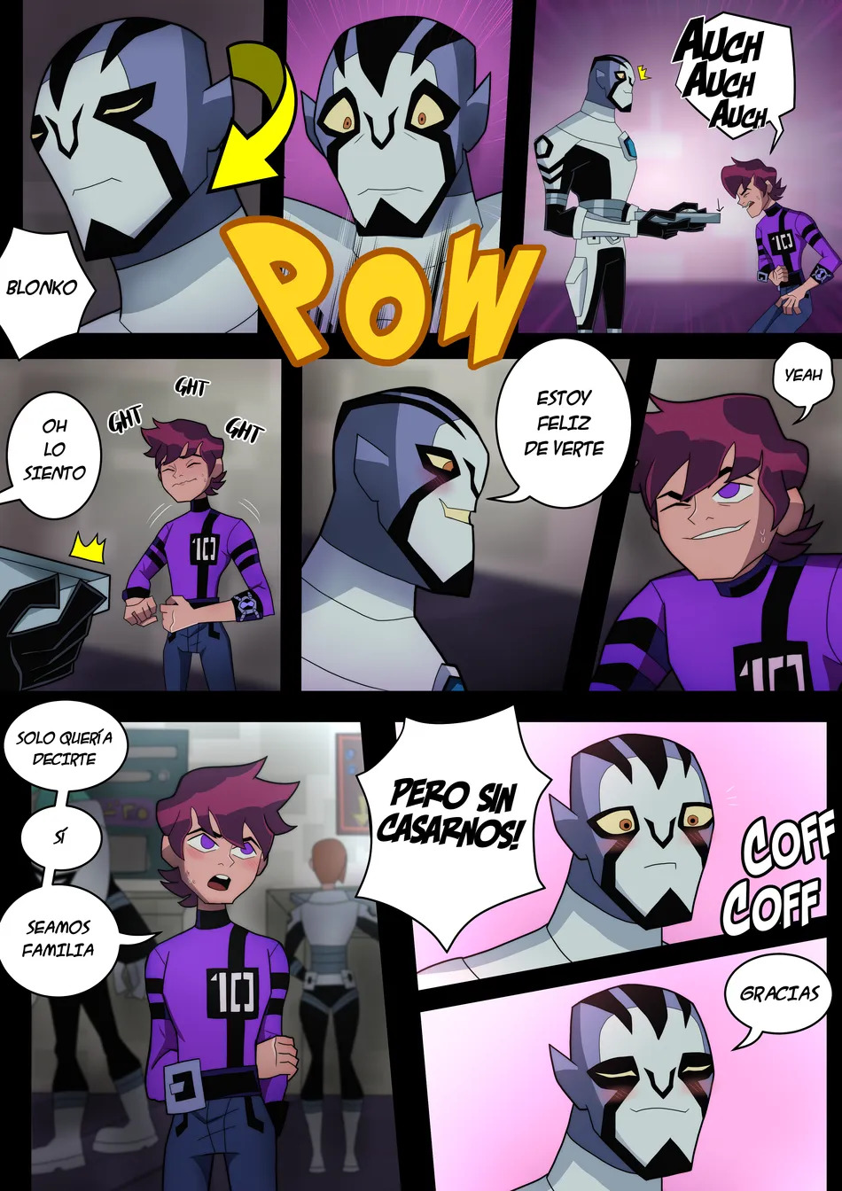 Benzarro Comic – BEN10 x ROOK