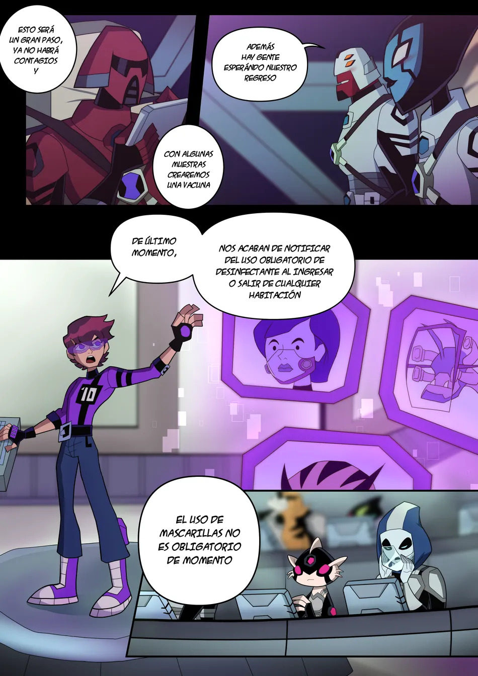 Benzarro Comic – BEN10 x ROOK