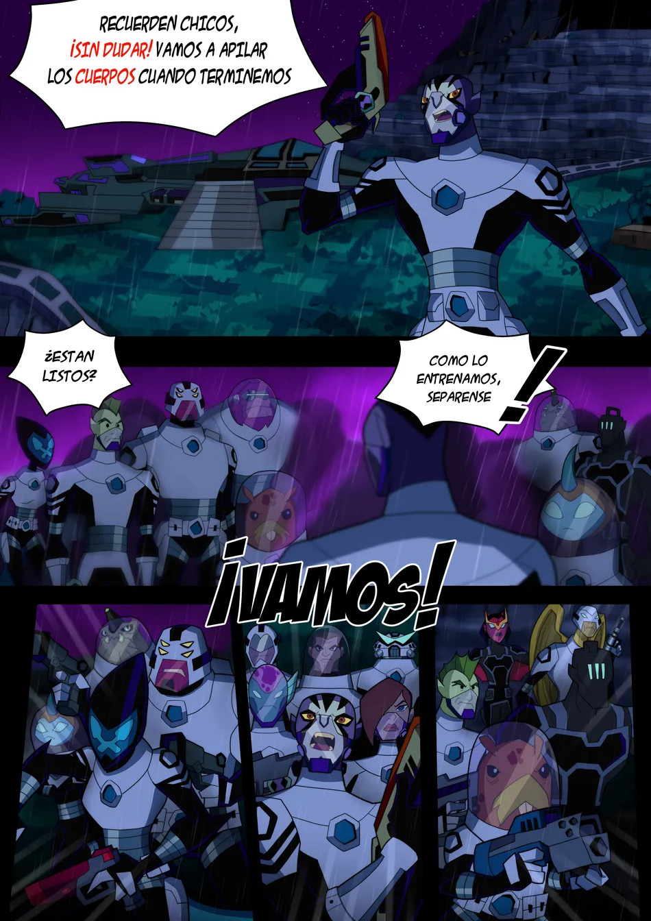 Benzarro Comic – BEN10 x ROOK