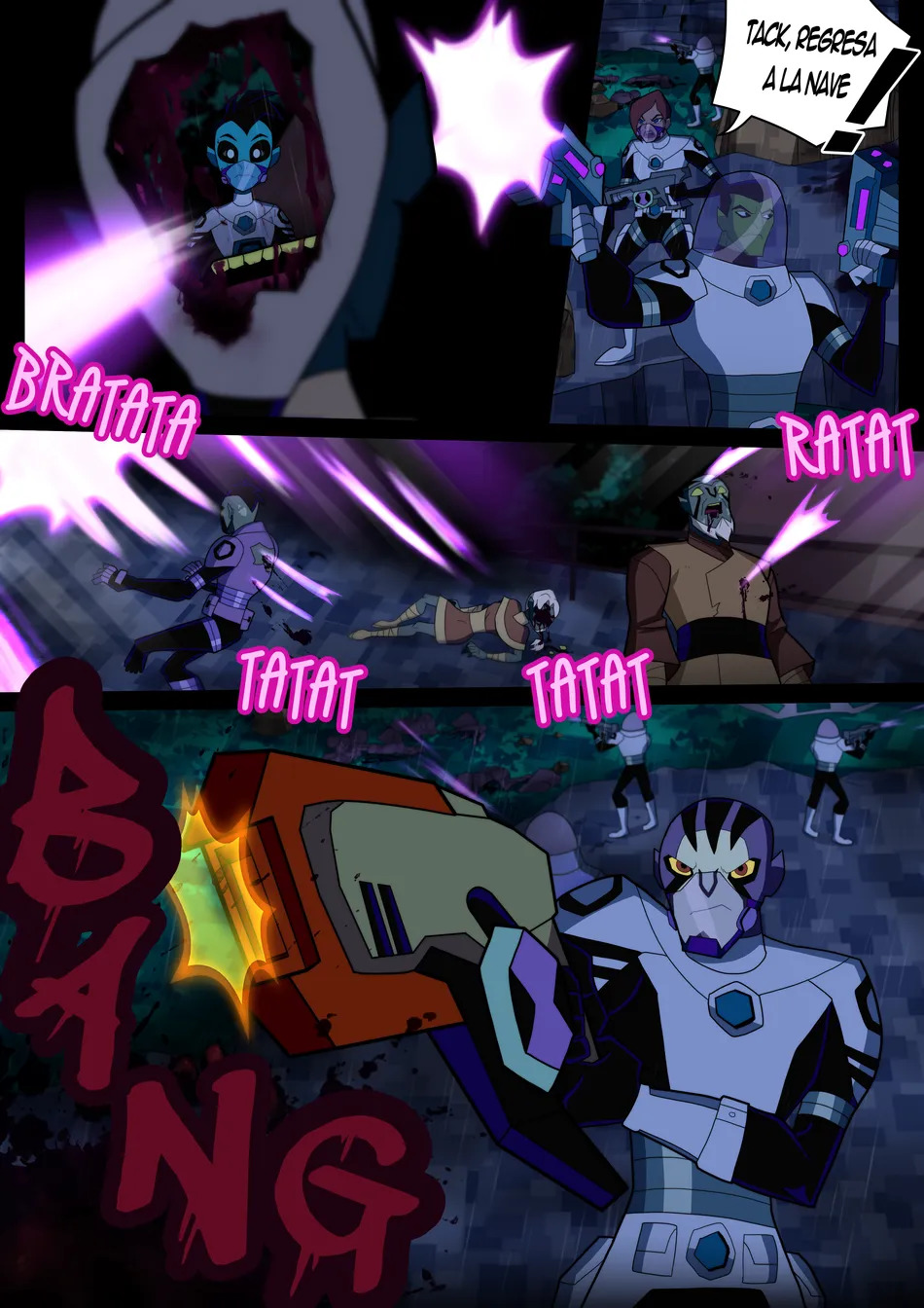 Benzarro Comic – BEN10 x ROOK