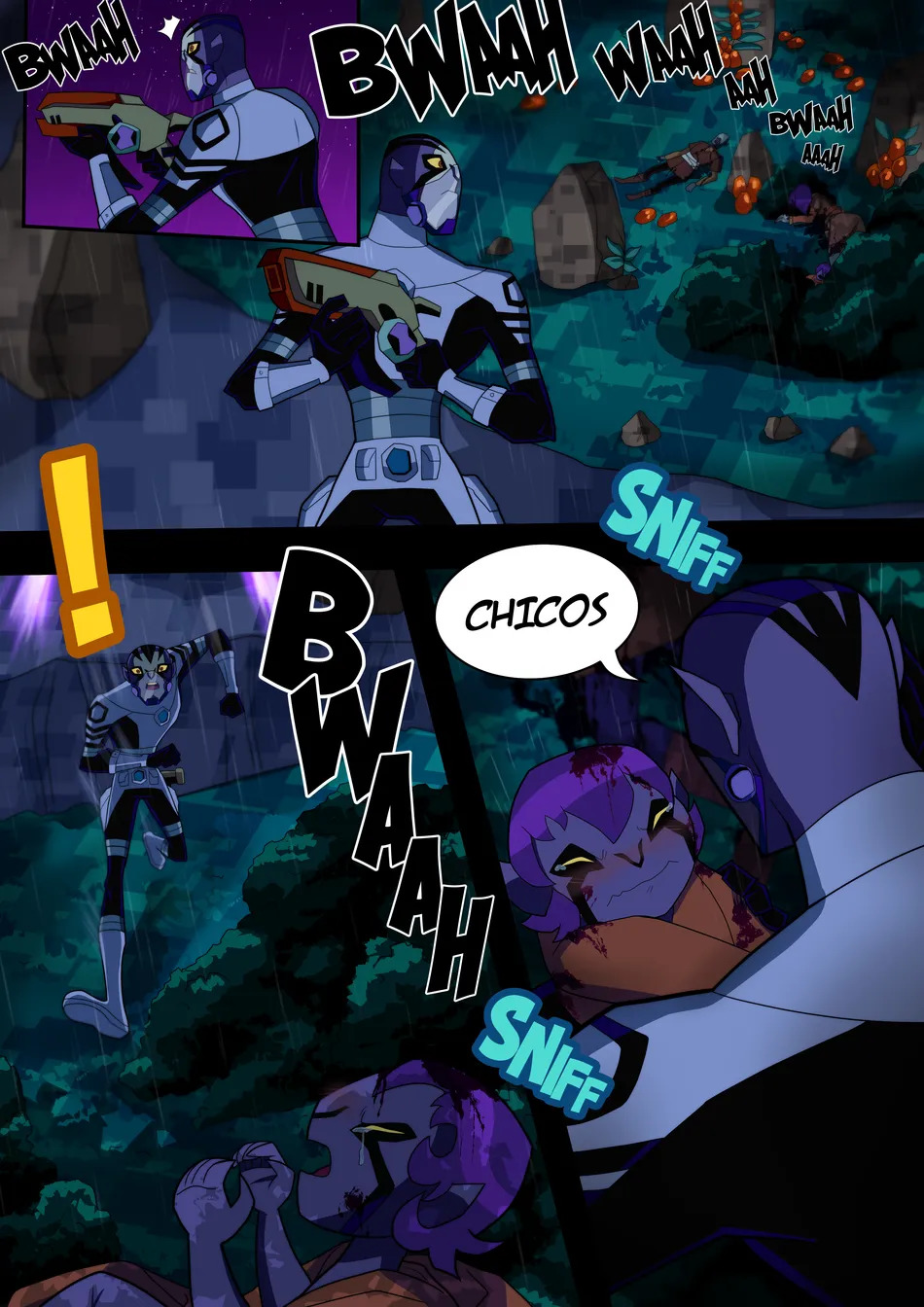 Benzarro Comic – BEN10 x ROOK