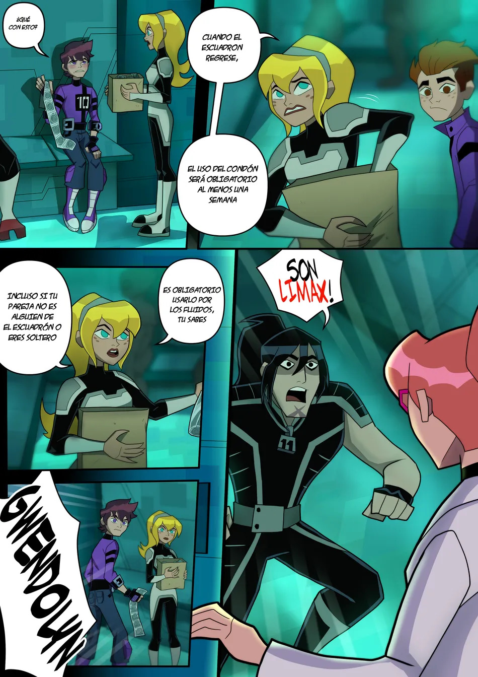 Benzarro Comic – BEN10 x ROOK