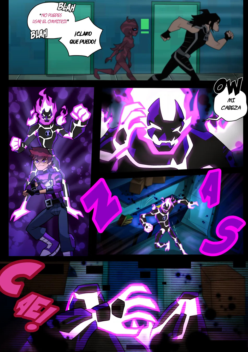 Benzarro Comic – BEN10 x ROOK