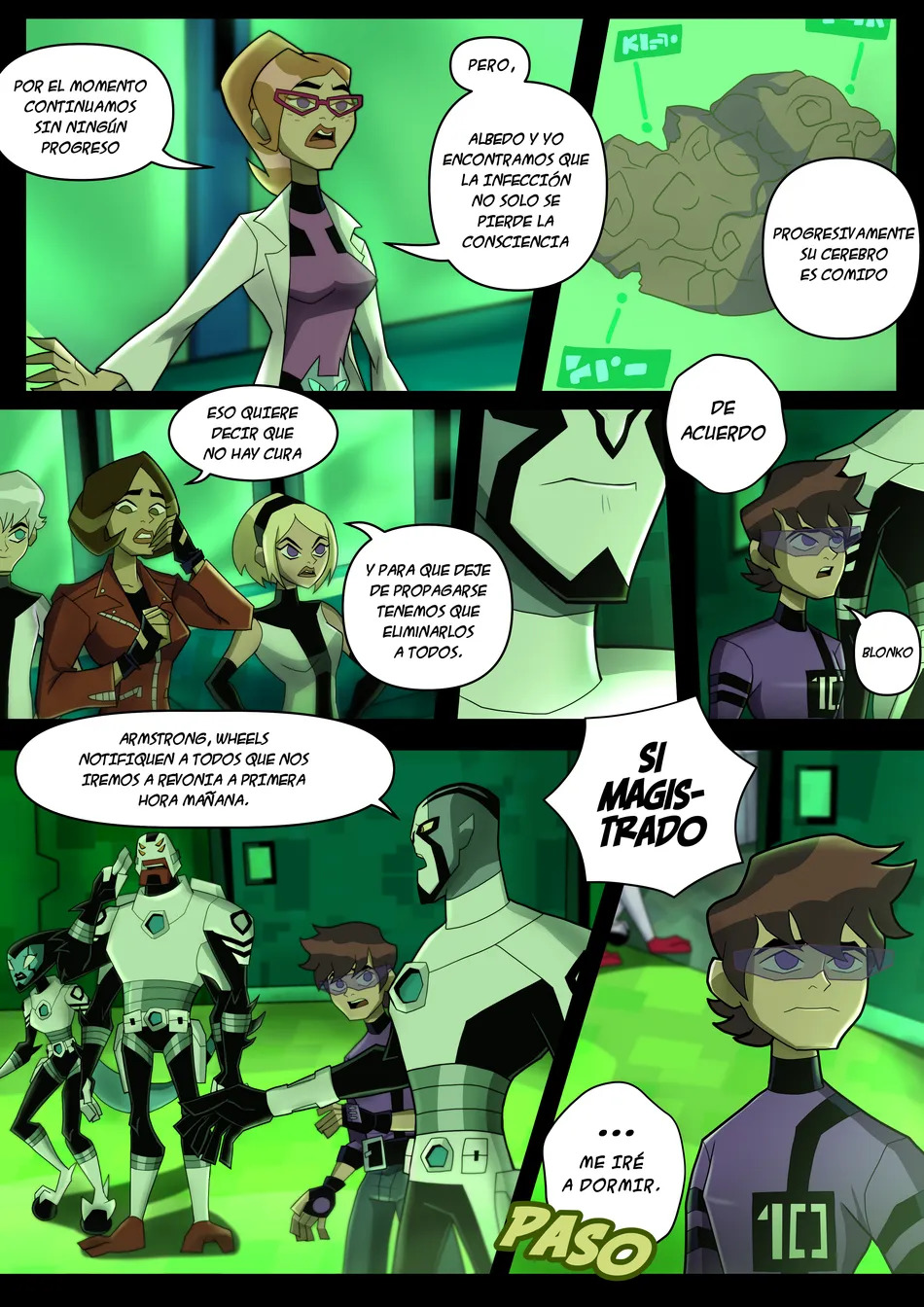 Benzarro Comic – BEN10 x ROOK