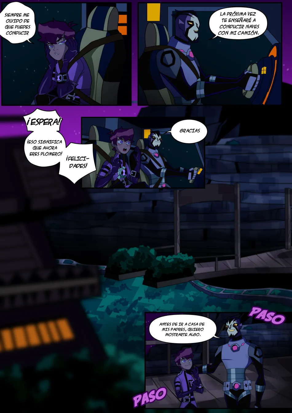Benzarro Comic – BEN10 x ROOK