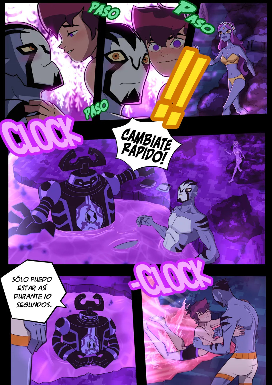 Benzarro Comic – BEN10 x ROOK