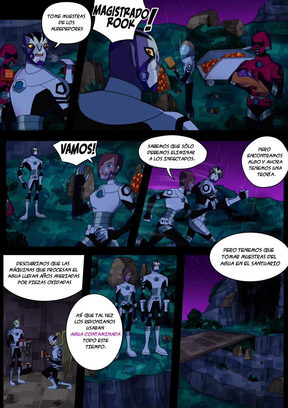 Benzarro Comic – BEN10 x ROOK