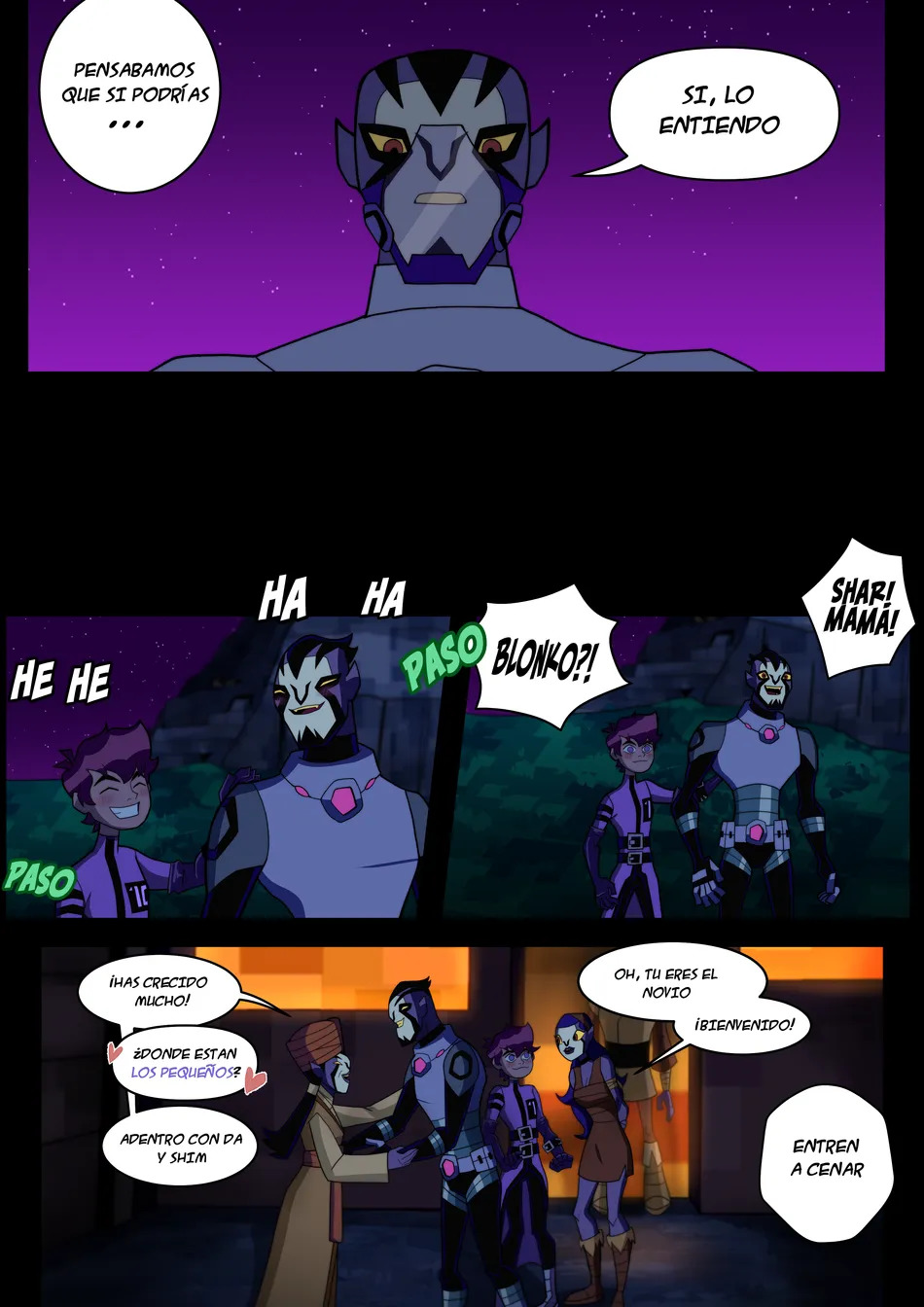 Benzarro Comic – BEN10 x ROOK
