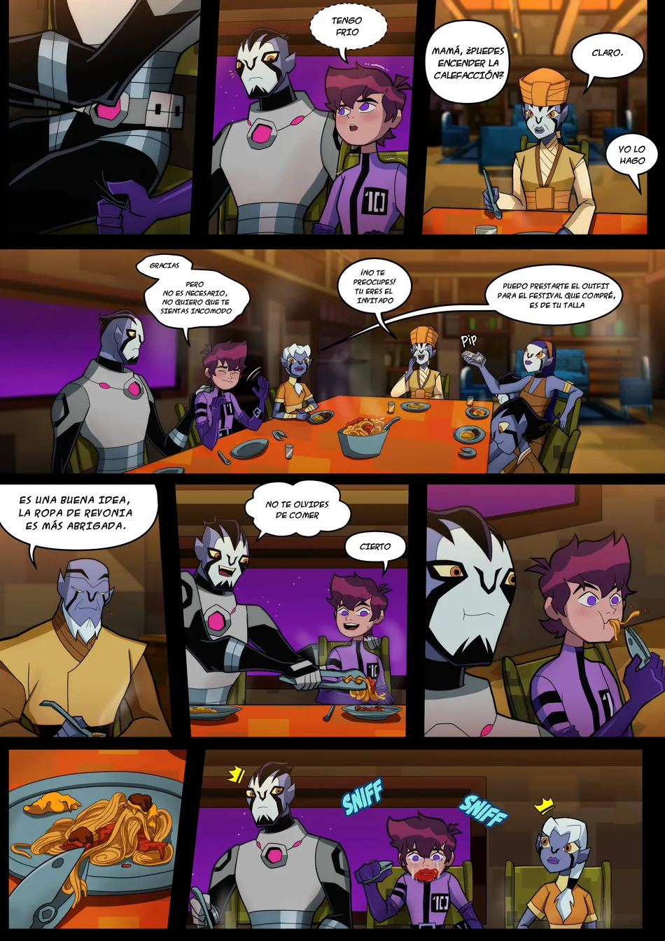 Benzarro Comic – BEN10 x ROOK