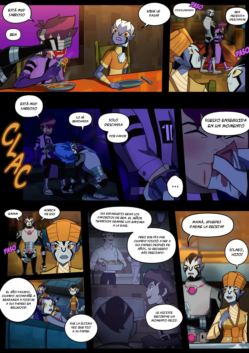 Benzarro Comic – BEN10 x ROOK
