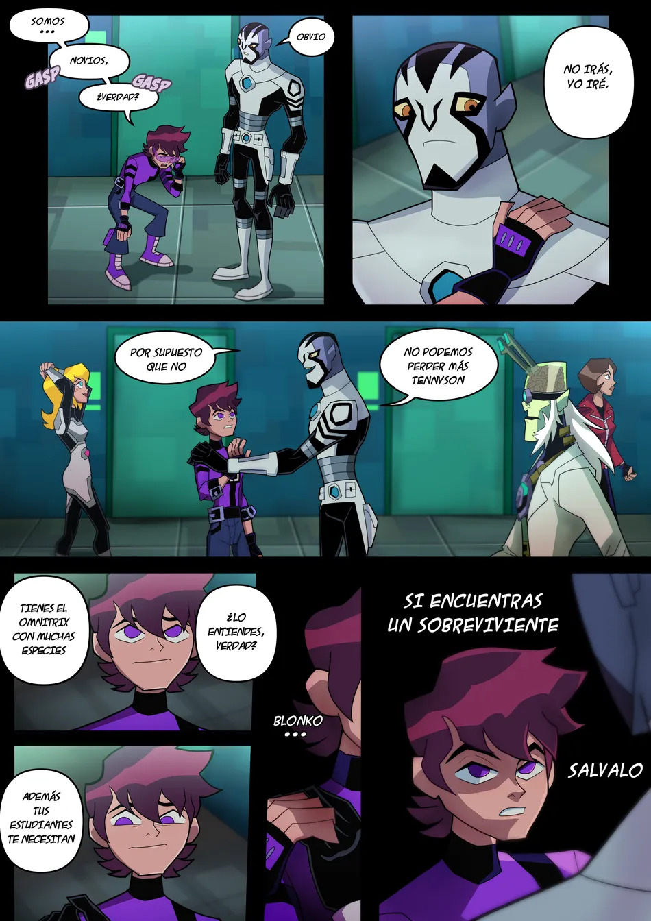 Benzarro Comic – BEN10 x ROOK