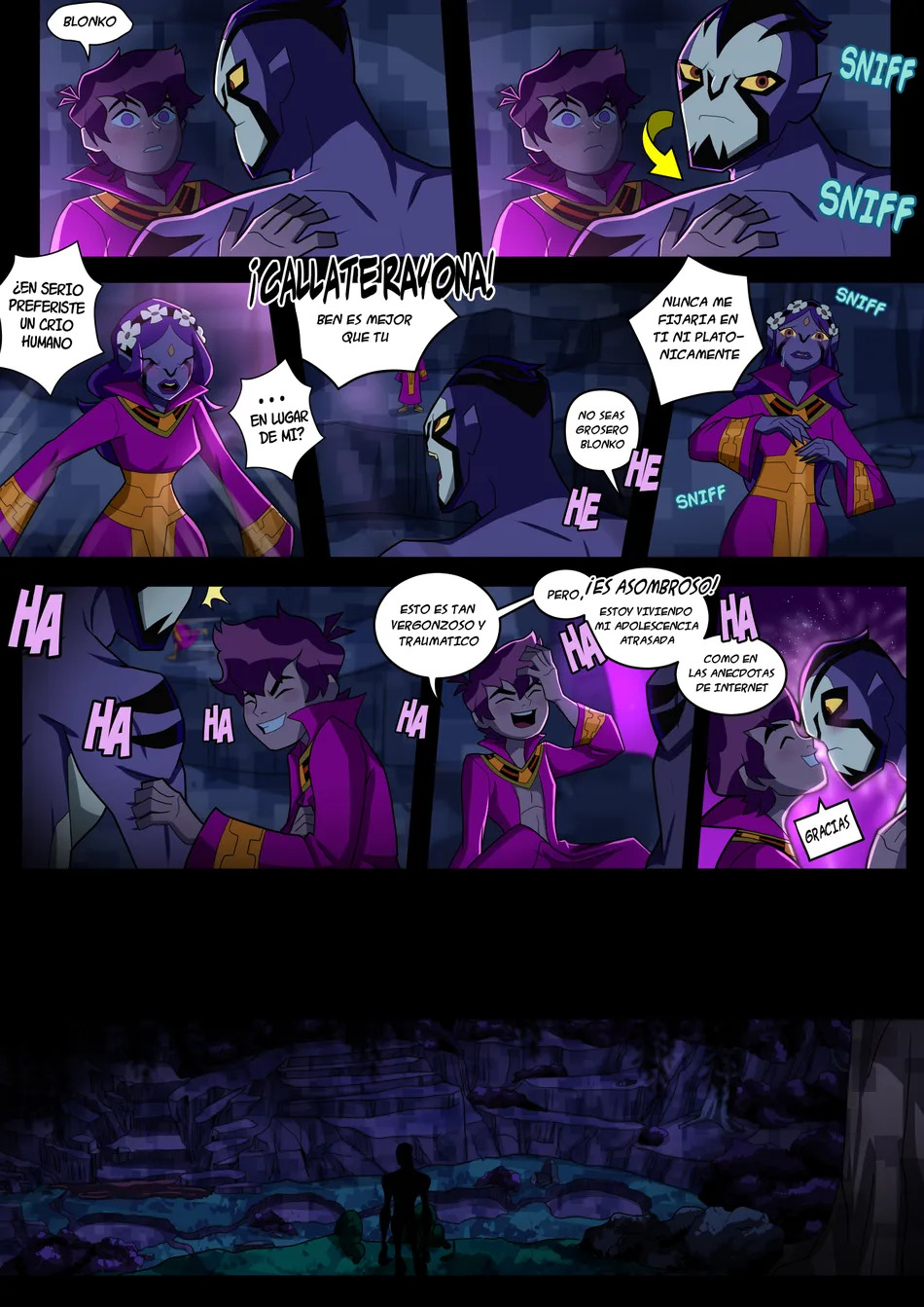 Benzarro Comic – BEN10 x ROOK